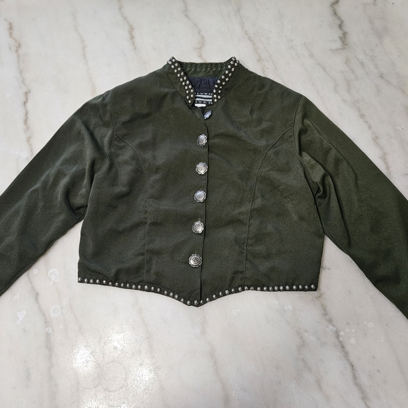 Silver River Jackets & Blazers - Silver River Vintage Green Jacket, Size Large